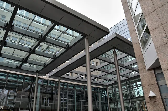 architecture, window, building, facade, glass, reflection, modern. Does your Canadian window cleaning business need a winter revenue plan?