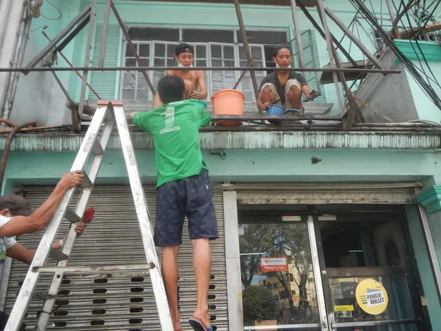 Window cleaners-washers at maintenance work with aluminum step ladders Housekeeping Maintenance (technical) Window cleaner Domestic worker Cleaning Commercial cleaning Cleaning tools. Window Cleaning Non-Compete Agreement: 5 Clauses That Still Hold Up